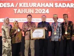 Kabupaten Wajo Raih Penghargaan Desa Sadar Hukum