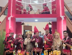 Miniatur Jembatan Gowa Kembar Berebut Investor di APKASI Otonomi Expo 2024