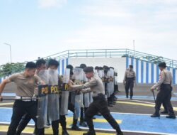 Polres Bulukumba Simulasi Atasi Bentrok Massa di Pilkada