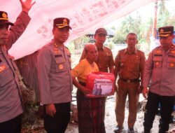 Polres Wajo Salurkan Bantuan untuk Korban Kebakaran di Maniangpajo