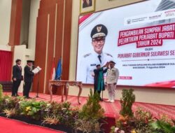 Andi Winarno Resmi jadi Pj Bupati Bone, Zudan Wanti-wanti Gaji ASN jangan Telat