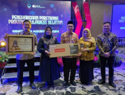 Terbaik di Sulsel, Luwu Utara Raih Paritrana Award dari BPJS Ketenagakerjaan