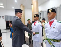 Kukuhkan Paskibraka Gowa, Adnan: Keluarkan Kemampuan Terbaikmu Untuk Kibarkan Sang Saka Merah Putih