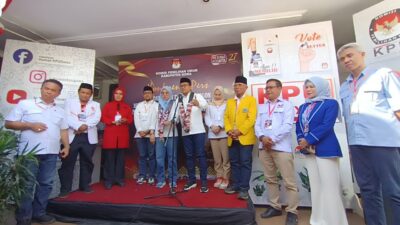 Tujuh Parpol Antar HT-DM ke KPU, Husniah Yakinkan Bawa Gowa Lebih Maju