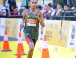 Prajurit Brigif 3/TBS Cetak Juara I di MMRV Bali, Ungguli Pelari dari 57 Negara