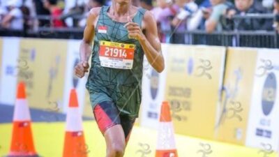 Prajurit Brigif 3/TBS Cetak Juara I di MMRV Bali, Ungguli Pelari dari 57 Negara