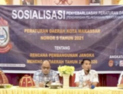 Irwan Djafar Gelar Sosialisasi Perda Tentang RPJMD