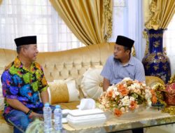 Jelang Bertarung di Pilkada Sulsel, ASS Silaturrahmi ke Karaeng Kio