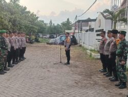 KPU Undi Norut Paslon Pilkada, 250 Personil Gabungan Kodim 1409/Gowa-Polres Gowa Disiagakan