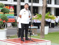 Pimpin Apel Perdana, Andi Arwin Azis Jelaskan Tugasnya sebagai Pjs Wali Kota Makassar