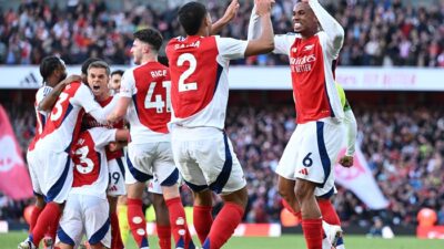 Liga Inggris: Arsenal Tekuk Leicester City Berkat Dua Gol Injury Time