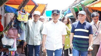 Dampingi Pj Gubernur, Camat Tallo Pantau Harga Pangan di Pasar Pannampu