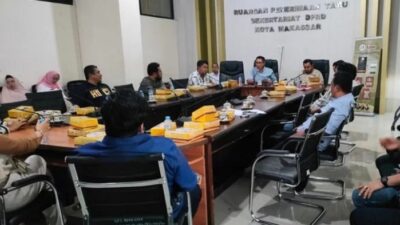 DPRD Makassar Gelar Rapat Persiapan Pembentukan AKD, Supratman: Dapat Meningkatkan Kinerja Dewan