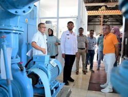 Pjs Wali Kota Tinjau Kesiapan PDAM Makassar dalam Penanggulangan Krisis Air