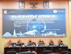 DPRD Makassar Gelar Paripurna Penetapan Susunan Pimpinan dan Anggota AKD