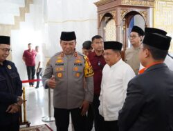 Dihadiri JK, Yayasan Hadji Kalla Berikan Bantuan Sound System untuk Masjid Kubah 99 Asmaul Husna
