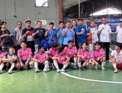 Hadiri Lomba Futsal Antar Pemuda Gereja, Andi Seto Serukan Kebersamaan