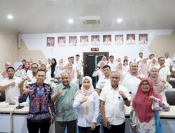 DiskominfoSP Gowa Gelar Monev Tim Pengelola SP4N Lapor