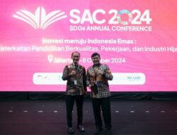 Pemprov Sulsel Raih Penghargaan SDG’s Action Award 2024, Diserahkan Wapres kepada Pj Gubernur