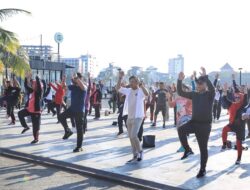 Jalan Sehat dan Senam Bersama, Pjs Wali Kota: Olahraga Investasi Berharga