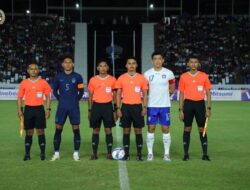 Tiga Wasit Indonesia Pimpin Pertandingan Kamboja vs Chinese Taipei