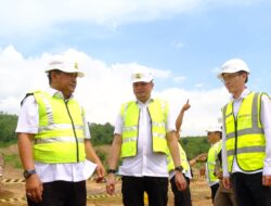 Bupati Gowa Tinjau Pengerjaan Proyek Bendungan Jenelata, Harap Selesai Sesuai Target