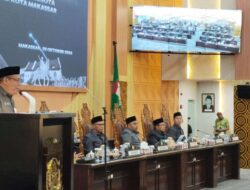 DPRD Makassar Gelar Paripurna Penetapan Susunan AKD, Berikut Susunan dan Nama-namanya !