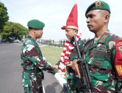 Kasdam XIV/Hsn Sambut Satgas Yonif 726/Tml, 15 Bulan Pamtas RI-PNG, Temukan Sajam Hingga Peredaran Ganja