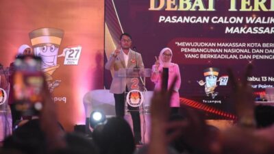 Debat Pilwalkot Makassar: Seto-Rezki Janji Beri Perubahan Nyata dalam 100 Hari