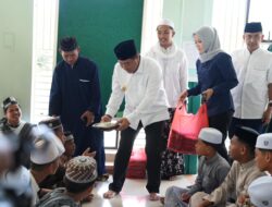 Pj Gubernur Bahtiar Uji Coba Makan Gizi Gratis di Ponpes Darul Ulum Majene