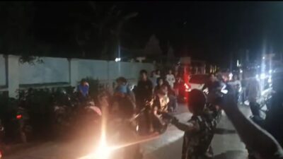 Konvoi Kemenangan, Dua Kubu Paslon di Gowa Kejar-kejaran Sepeda Motor