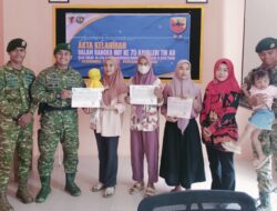 Kikav 14/JJ Serahkan Ratusan Akta Kelahiran di Gowa, Target 3.000 Akta se-Indonesia