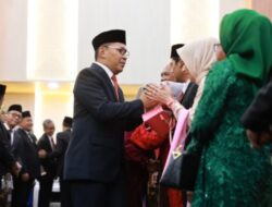 Pelantikan Anggota DPRD Makassar 2024-2029: Wali Kota Titip Pesan Sukseskan Pilkada