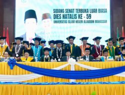 Menteri Agama dan Sekda Jufri Rahman Hadiri Dies Natalis ke 59 UIN Alauddin Makassar