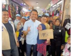 Andi Seto Blusukan di Pasar Butung, Serap Aspirasi Pedagang dan Warga Makassar