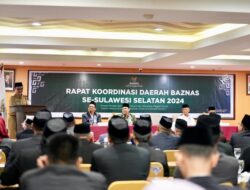 Buka Rakorda Baznas Sulsel, Ini Harapan Sekda Jufri Rahman
