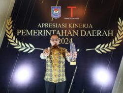 Pemkot Makassar Raih Penghargaan Apresiasi Kinerja Pemerintahan Daerah 2024 Kategori Kinerja Total