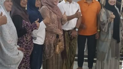 Usai Unggul Quick Count, Andi Rosman Temui Pengusaha Wajo H Muliadi