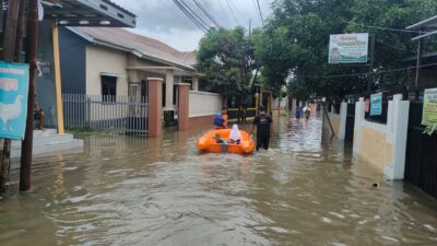 Banjir Terjang Mangalli Gowa, 79 KK Mengungsi