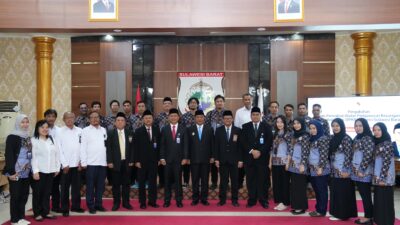 Harapan Pj Gubernur Bahtiar Usai Melantik Kepala BPKP Sulbar