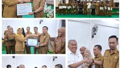 Setwan DPRD Wajo Raih Dua Penghargaan Percepatan Pelaporan LHKPN