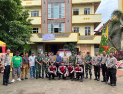 Kodim 1409 dan Polres Gowa Bersinergi, Beri Jaminan Keamanan Nataru 2025