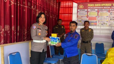 Kasat Lantas Polres Wajo Pantau Tiga Posko Operasi Lilin 2024