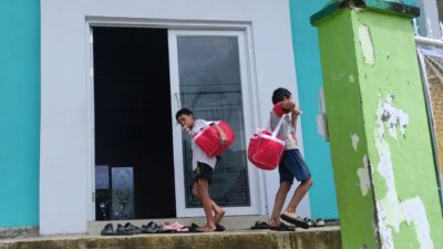 Banjir Surut, Pengungsi di Perumnas Antang Makassar Mulai Kembali ke Rumah