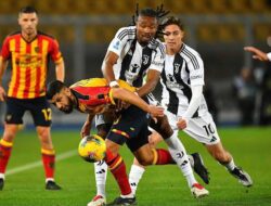 Sengit! Lecce Paksa Juventus Main Imbang 1-1