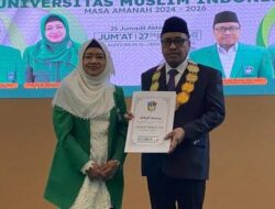 Resmi! Hambali Thalib Dilantik Jadi Rektor UMI Makassar