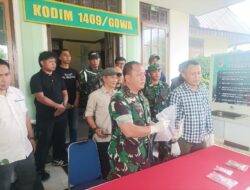 Dipergoki Babinsa, OTK dan Montir Diduga Pengedar Sabu Kabur Tinggalkan BB 