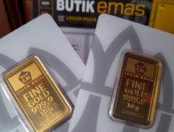Bergerak Naik, Harga Emas Hari ini di Level Rp1.524.000 per gram.