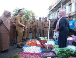 Sidak Pasar! Wabup Temukan Lonjakan Harga Cabai, Janji Tindaki Distributor Nakal