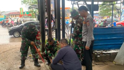 Karya Bakti, Koramil 1408-09/Tml Hijaukan Jalan Mallengkeri